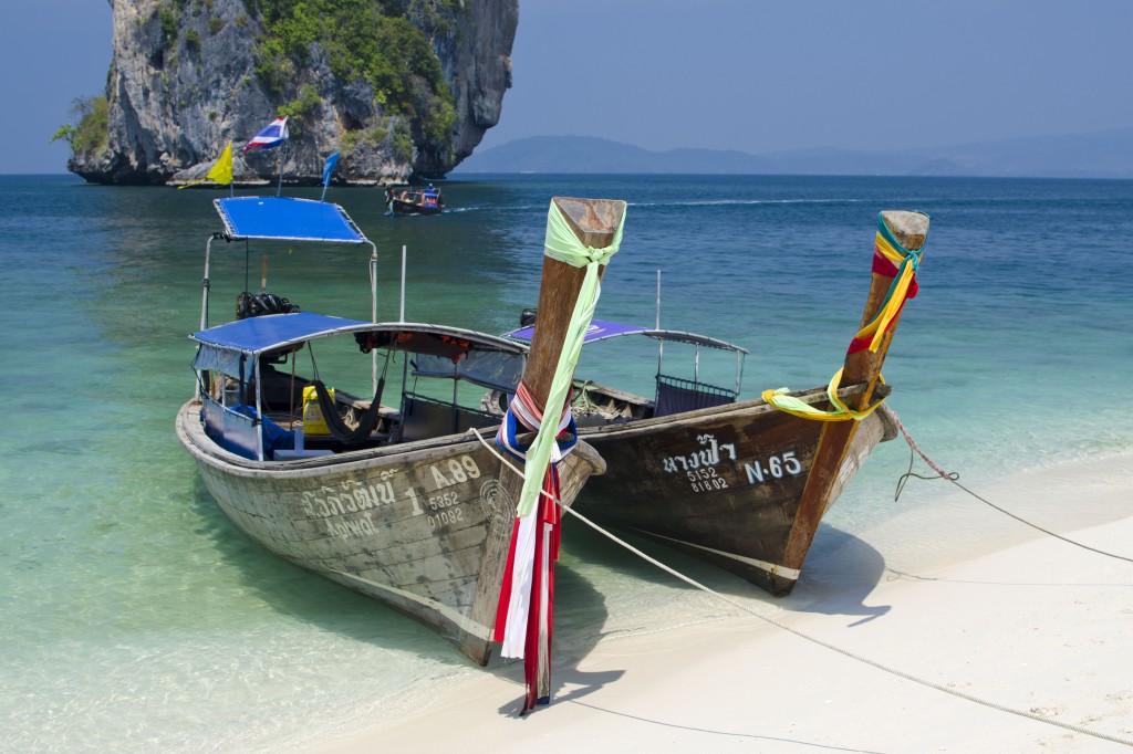 Longtails, Poda Island, Krabi