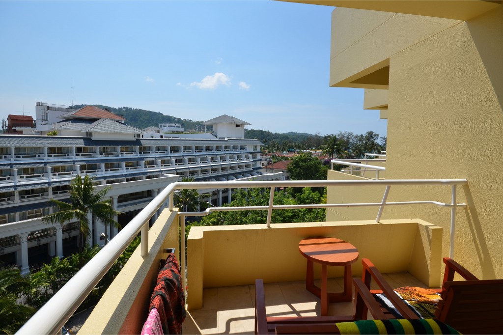 Holiday Inn balcony view
