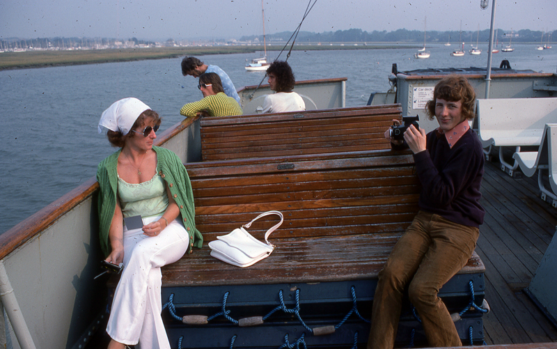 Pat and Terry IOW ferry_1975